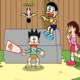 doraemon-nobita-playing-badmin