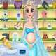 pregnant-elsa-washing-clothes