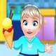 baby-elsa-cooking-homemade-icecream